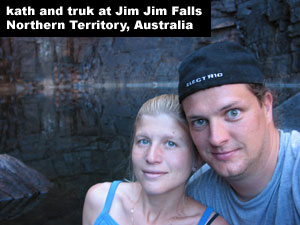 truk and kath in australia
