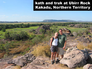 truk and kath in australia