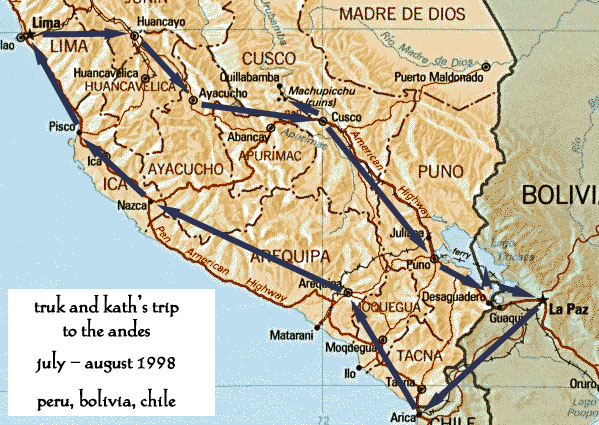 Peru Map