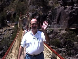 Larry on the Bridge