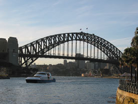 Sydney Harbour Bridge Rivercat