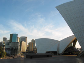 Opera House and Sydney City