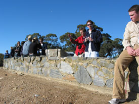 Wine tour group