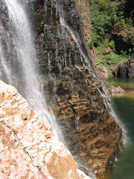 Left Fall of Twin Falls