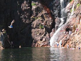 Wangi Falls Jump