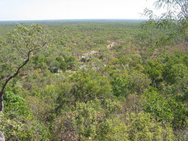 Over Wangi Falls