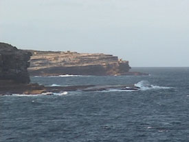 Entrance to Long Bay