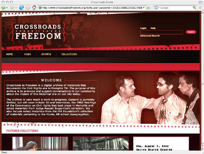 Crossroads to Freedom Website