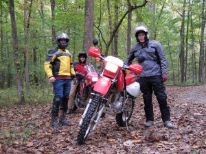 truk, David, and Scottie Before Setting Out