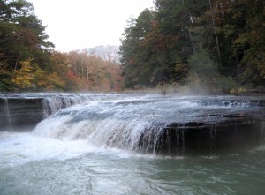 Haw Creek Falls at Dawn