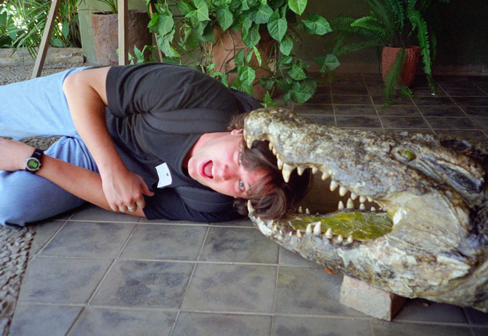 Blast from the Past truk and a Crocodile in 1999
