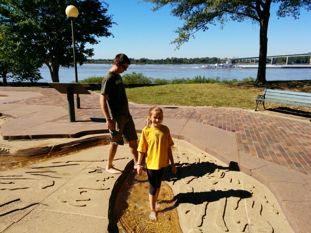 Scott and Lia Walk the Mississippi River Model